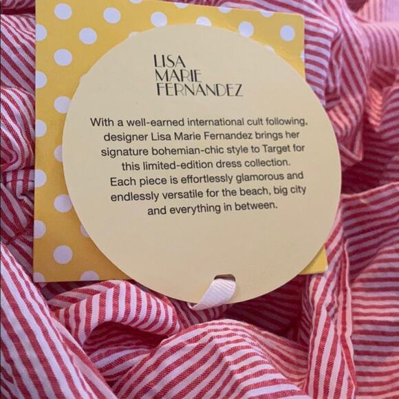 lisa marie fernandez seer sucker tie strap dress - Picture 12 of 14